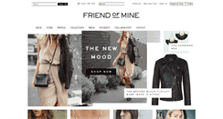 Desktop Screenshot of friendofmine.com.au